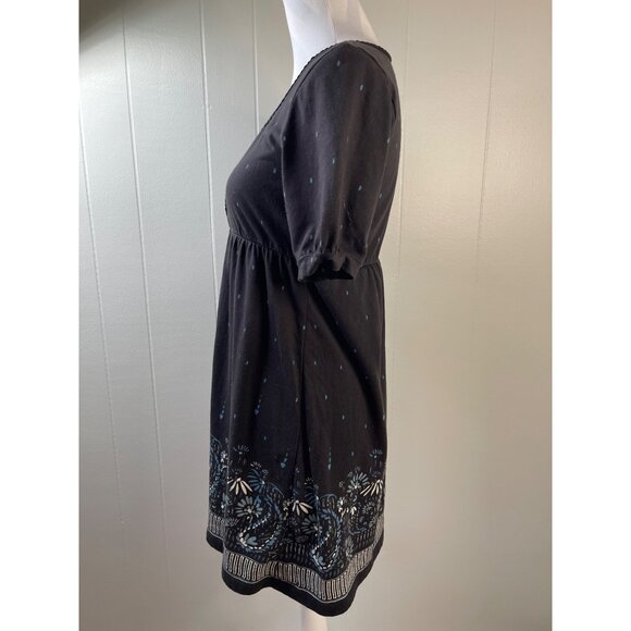 Red Camel Boho Dress For Women - Floral Print & Short Sleeves Size S - Picture 3 of 6